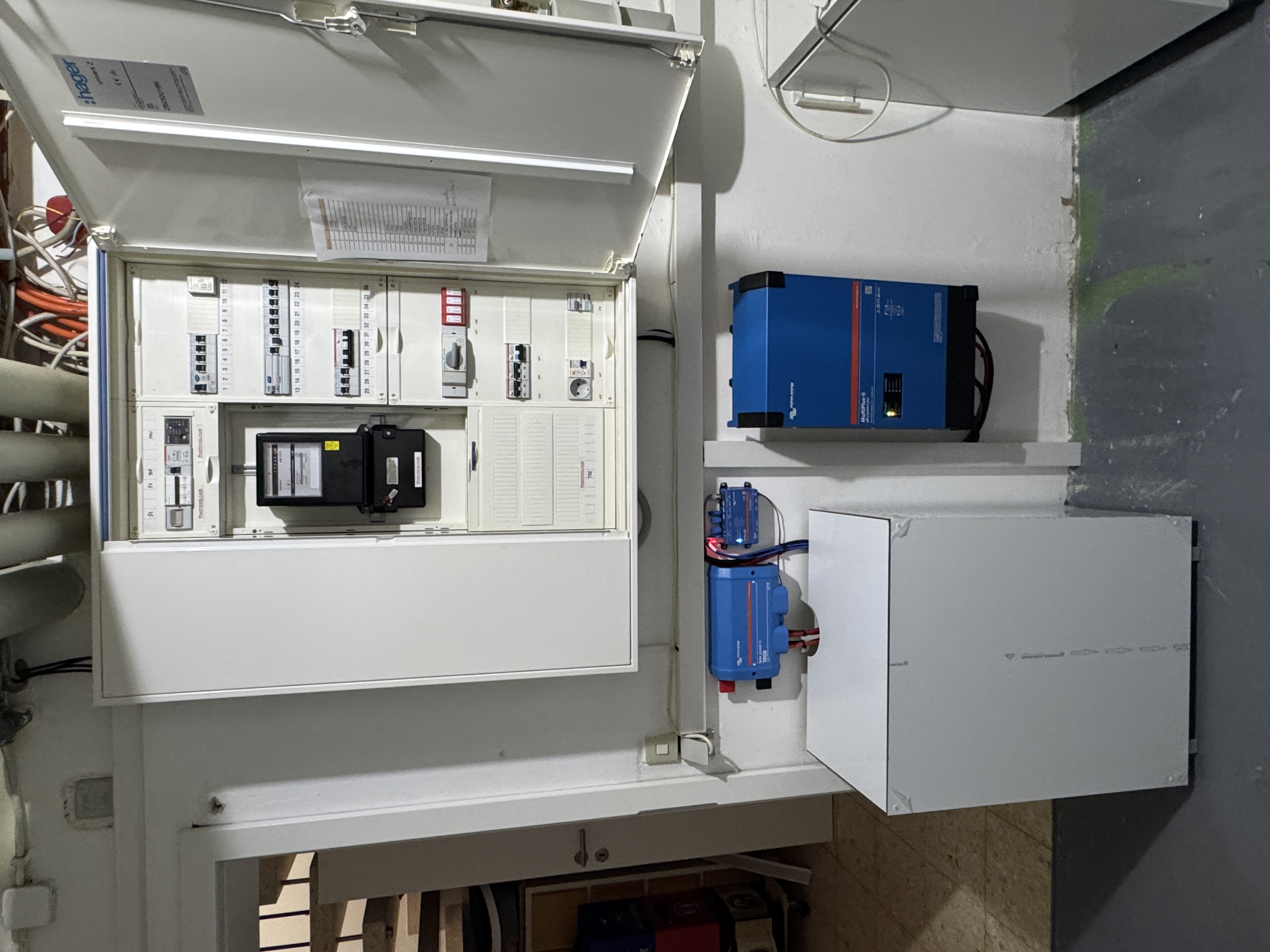 Speicherintegration mit Victron-Komponenten